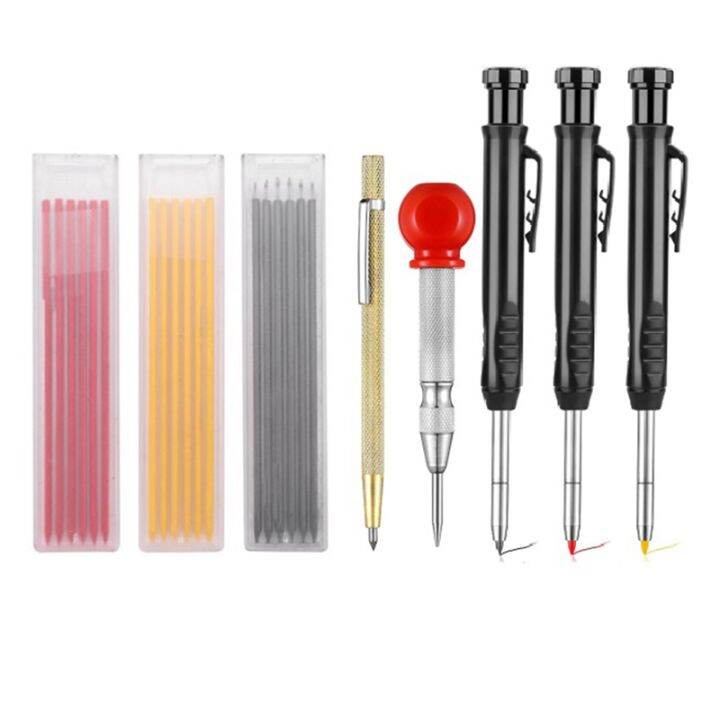 Carpenter Scriber Marking Kit Includes 3 Mechanical Carpenter Pencils ...