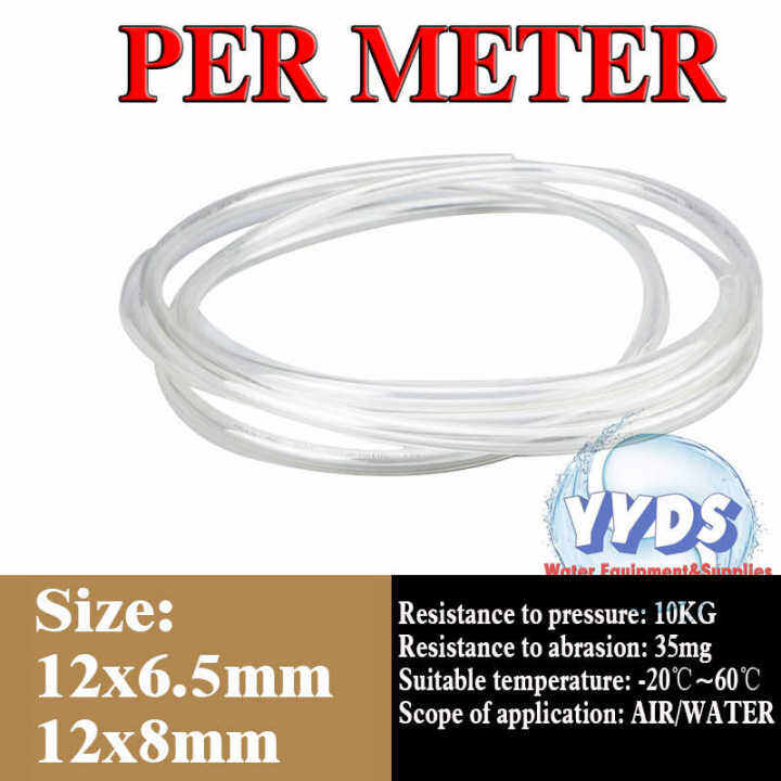 Per Meter Pneumatic Pipe Tube Water Air Hose Diameter X Mm X Mm X