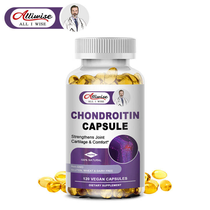 Alliwise Glucosamine Chondroitin with Vitamin C Joint Health Supplement