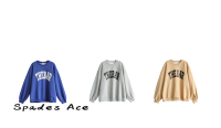 Spades Ace เสื้อฮู้ด เสื้อแขนยาวอบอุ่น หลวมและสบาย น่ารัก ชิค ทันสมัย เท่ A98J1JN 42Z231017