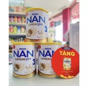 MUA 4 LON TẶNG 1 LON ÁP DỤNG 01-26 11 22 Combo 4 Sữa NAN SUPREME PRO số 3