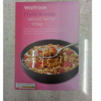 สินค้าสดใหม่ รับรองคุณภาพ  Waitrose Fruity&amp;Tangy Mixed Berry Crisp อาหารเช้า มิกซ์เบอร์รี่คริสพ์ เวทโทรส 500 กรัม