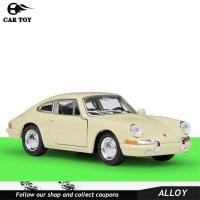 ของเล่นรถ1:36 1964 Porsche 911 Beige รถสปอร์ตจำลองรถโลหะผสมศิลปะทำมือโมเดลตกแต่งของเล่นแบบชุดสะสมเครื่องมือของขวัญ