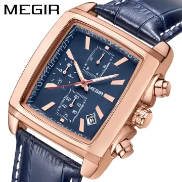 Megir gold clearance watch