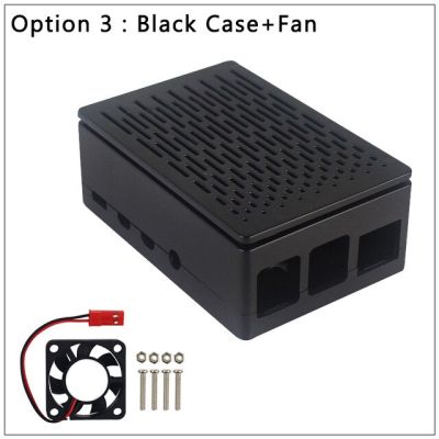 【✱2023 HOT✱】 fuchijin77 ใหม่ Raspberry Pi 4 Model B เคส Abs สีดำใสกรอบพลาสติกใสรองรับจอ3.5นิ้ว Lcd สำหรับ Rpi 4