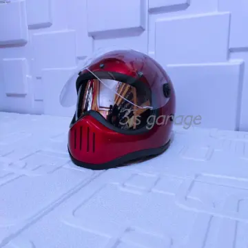 Helm full best sale face vintage