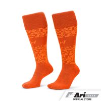 ARI PIXEL LONG SOCKS - ORANGE/TANGERINE ถุงเท้ายาว อาริ พิกเซล สีส้ม