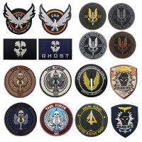 hotx【DT】 Call of Duty Patches on Embroidered SHD Ops Morale Air Service Badge Sticker