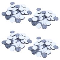 500Pcs Round Shaped Table Chair Furniture Leg Felt Mat Pad Gray