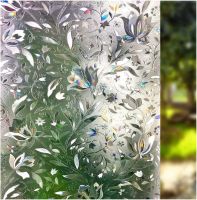 Window Film Privacy Stained Glass Sticker Anti-UV for Design