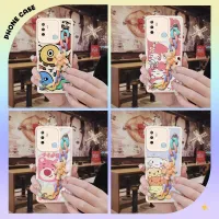 Raised lens Nordic wind Phone Case For OPPO A53 2020/A32 2020/A33 2020/A53S Anti drop airbag Cartoon for girl cute