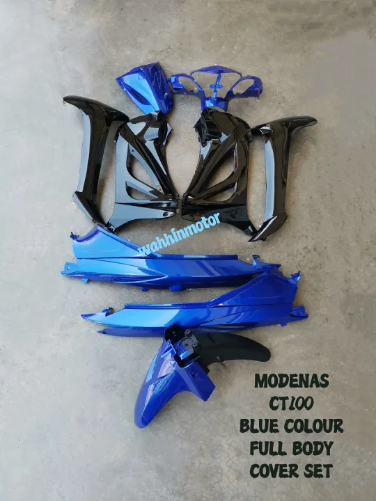 MODENAS CT100 CT110 CT 100 CT 110 FULL BODY COVERSET COVER SET BLACK