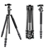 Kingjoy G55C G0 Tripod Carbon Fiber High Performance ขาตั้งกล้อง ขาตั้งคาร์บอนแท้ หนา 8 ชั้น ขาตั้งถ่ายวีดีโอ