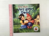 Snow White and the Very Angry Dwarf by Steve Smallman Paperback หนังสือนิทานปกอ่อนภาษาอังกฤษสำหรับเด็ก (มือสอง)