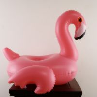 hot【DT】☈◕  Hot Sale Inflatable Drink Cup Holders Flamingo/Donut Beach Supply Pool Kids Swim Beverage