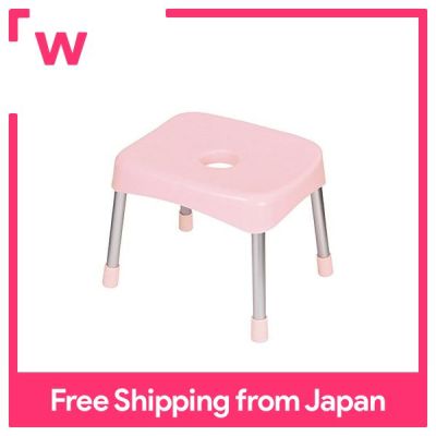 เก้าอี้อาบน้ำกว้างสูง30ซม. สไตล์เก้าอี้อาบน้ำสีชมพูผลิตจาก HB-1253ญี่ปุ่นแท้