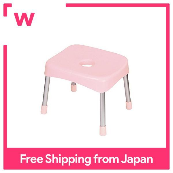เก้าอี้อาบน้ำกว้างสูง30ซม-สไตล์เก้าอี้อาบน้ำสีชมพูผลิตจาก-hb-1253ญี่ปุ่นแท้