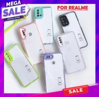 เคสใส เคสประกบ Case Realme C3 / Realme 5 / 5s / 5i / 6i  เคสเรียวมี เคสประกบขอบสี เคสประกบหลังใส เคสขอบสี เคสโทรศัพท์ Realme 5