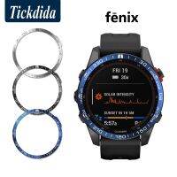 สำหรับ Garmin Fenix 7X 6X 5X Plus Fenix7 6 5สมาร์ทนาฬิกา Anti-Scratch Protection กรอบโลหะกรณีแหวน