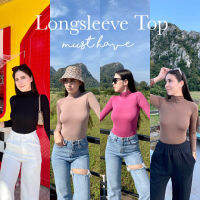 ?Top Longsleeve? เสื้อคอเต่าตัวยาว คาเฟ่เขาค้อต้องเข้า ผ้าเข้ารูปแต่ไม่ร้อนไม่อึดอัด ใครชอบแบบเต็มตัวต้องเก็บ สีสวยมากก