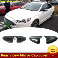 สำหรับ Ford Mondeo Fusion 2013-2021 Wing Side View Cap กระจกมองหลังตกแต่งที่อยู่อาศัยรถอุปกรณ์เสริมภายนอก