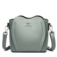 3 Layers Leather Bucket Luxury Handbags Women Bags Designer Women Crossbody Shoulder Bag Bags for Women Ladies  Messenger Bag