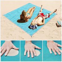 2M/1.5M Magic Sand Free Beach Mat Beach Picnic Camping Waterproof Mattress Blanket Foldable Sandless Beach Mats High Quality Sleeping Pads