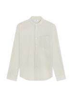 AIIZ (เอ ทู แซด) - เสื้อเชิ้ตผู้ชาย แขนยาวคอตั้ง Mens Mandarin Collar Long Sleeve Shirts