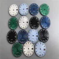 S-Watch หน้าปัด Gs 28.5มม. โต๊ะดำน้ำรูปเต่าหอยเป๋าฮื้อ Srp773/4/7/8อุปกรณ์ทดแทนเหมาะกับการเคลื่อนไหว Nh35/36และเคส
