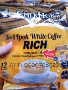 Cà Phê Trắng Chek Hup Vị Rich - 3in1 Ipoh White Coffee Rich  King  Malaysia