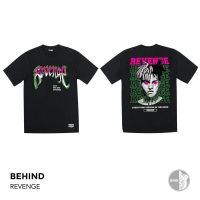 เสื้อยืดพรีเมี่ยมHH BEHIND CLOTHING เสื้อยืดลาย “REVENGE” cotton