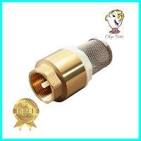 ฟุตวาล์วสปริง PP 3/4 นิ้ว สีทองSPRING FOOT VALVE PP 3/4IN GOLD **ของแท้100%**