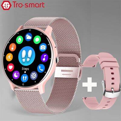 New 2023 Men Smartwatch Round Call IOS Trosmart Top Brand ZL02PRO