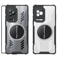 Cooling เคสศัพท์สำหรับ Xiaomi Black Shark 5 Pro 4 Pro Graphene อลูมิเนียมอัลลอยด์เกมการกระจายความร้อนทนทาน Cover