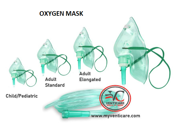 venticare oxygen mask