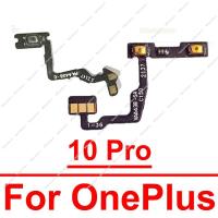 สำหรับ Oneplus 1+ 10 Pro Volume Power Flex Cable ปิดสวิตช์ระดับเสียงปุ่มด้านข้าง Flex Ribbon พร้อมชิ้นส่วนแผ่นคงที่-hdfssaa