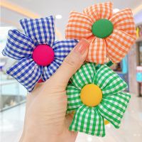 [COD] Childrens head female ponytail sun flower hair girls cute super rubber band baby accessories do hurt