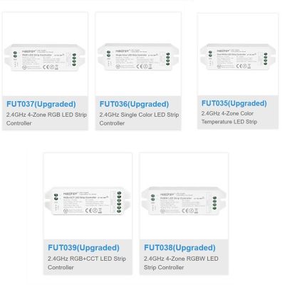 【CW】 Miboxer FUT035 FUT036 FUT037 FUT038 FUT039 2.4GController DimmerSingle ColorRGB RGBW RGB CCT Strip Tape Light