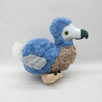 利Cute 7.8in Dodo Plush Toy Blue Bird Soft Stuffed Animal Doll Kid Xmas Gift Home Decor