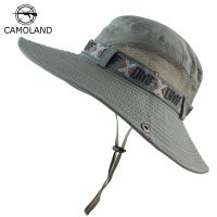 UPF 50+ Bucket Hat Summer Men Women Boonie Hat Outdoor UV Protection Wide Brim Military Army Hiking Fishing Tactical Sun Hat Cap