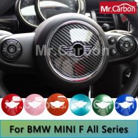 Car Steering Wheel Center Decoration Cover For BMW MINI Cooper S Countryman F54 F55 F56 F57 F60 Car Interior Styling Accessories