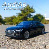 ของแท้ที่ได้รับอนุญาต 1:32 Audi A6 รถรุ่นพวงมาลัยโช้คอัพรถของเล่นเด็กคอลเลกชันจำลองรถรุ่น