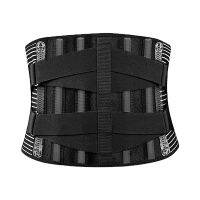 【cw】 Lumbar SupportElastic Waist Wrap Back Support Braces Band for Lower Back Painwith 6 Stays for Men / Women ！