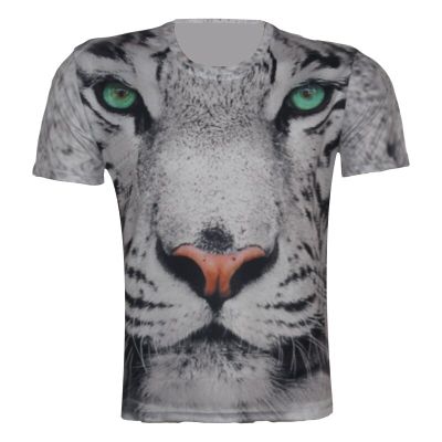 Joyonly 2019 Summer Children Cool T shirts Animal Tiger Lion Print 3d T-shirts For Girls Boys Kids Fashion Tees Tops 4-20 Years