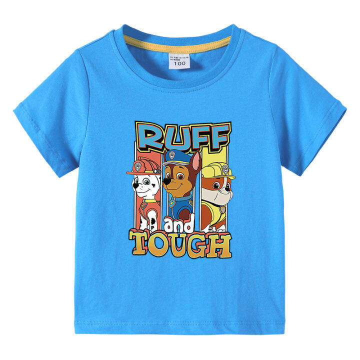 paw-patrol-เสื้อกล้ามสำหรับเด็ก-เสื้อคอตตอนกราฟิกการ์ตูนฤดูร้อนแขนสั้นเสื้อยืดเสื้อแขนสั้นสำหรับเด็กหญิง0000