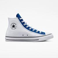 Converse รองเท้าผ้าใบ Chuck Taylor All Star Retro Sport Hi White/Blue ( A03417CU3WTBL )