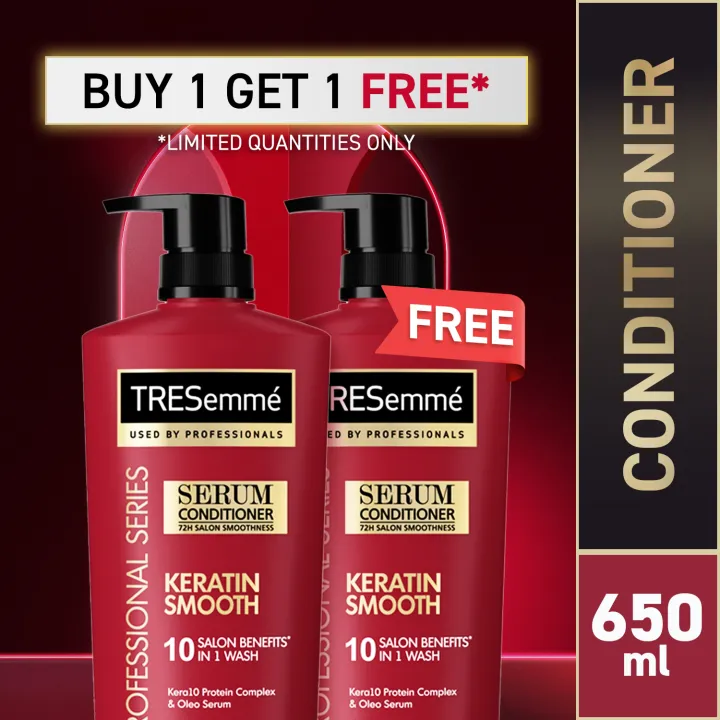 [bundle] Tresemme Conditoner Keratin Smooth Kera10 650ml Lazada Ph