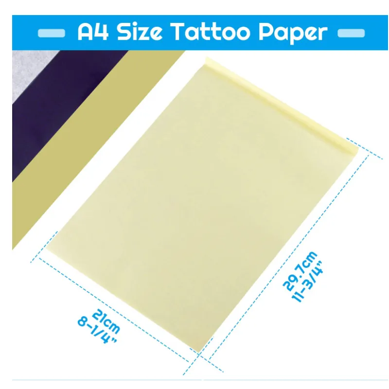 Tattoo Transfer Paper pcs Premium Thermal Stencil Paper 4 Layers Diy Tattoo Tracing Paper For Tattooing To Skin Tattoo Lazada Co Th