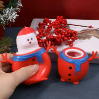 Xiu112Pcs การ์ตูนน่ารัก Santa กาวนุ่ม Squeeze ของเล่นสำหรับเด็ก Sensory Decompression Venting Prank ของเล่นตกแต่งคริสต์มาส Giftsc12-58