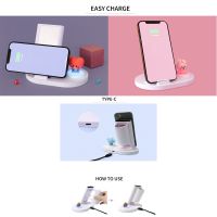 BT21 Fast Wireless Stand Charger